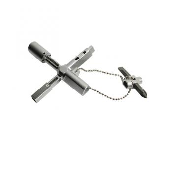 Cheie universala pentru panouri, dim 65x65x17 mm