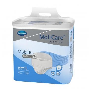 Chilot incontinenta Molicare Premium Mobile L - 14 buc.