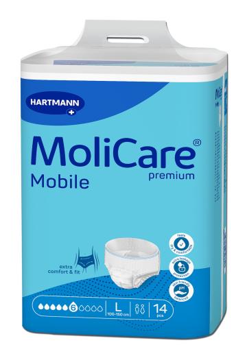Chilot incontinenta Molicare Premium Mobile L - 14 buc.