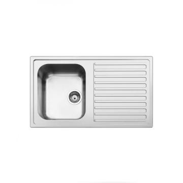 Chiuveta de bucatarie Smeg LLR861-2 86cm, inox