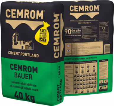 Ciment Cemrom 32.5 40 kg