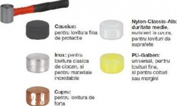 Ciocane cu protectie fara recul 5018-102