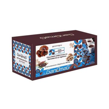 Ciocolata calda Imuno Ganoderma si Agaricus