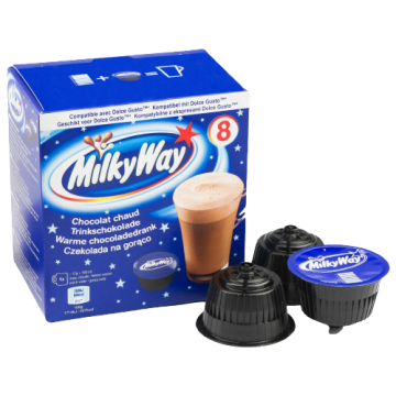 Ciocolata calda Milky Way Dolce Gusto 120g, 8 capsule