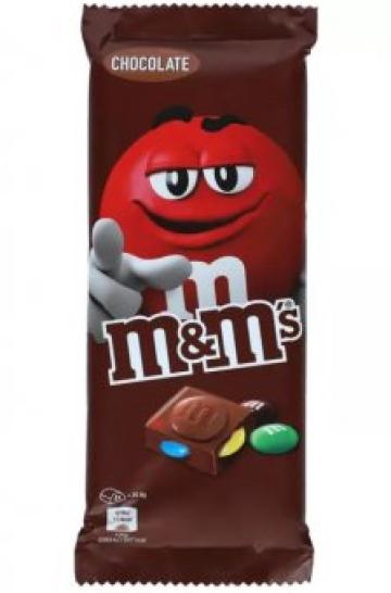 Ciocolata cu lapte M&M's 165g