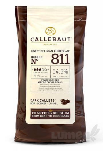 Ciocolata neagra fina, 1 kg - Barry Callebaut