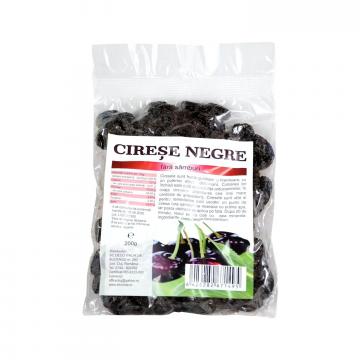 Cirese negre uscate, fara samburi, 200g