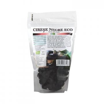 Cirese negre uscate, fara samburi, bio 150g