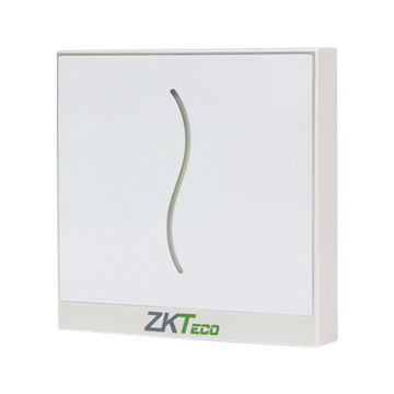 Cititor de proximitate RFID Mifare 13.65Mhz, IP65, alb -ZKTe