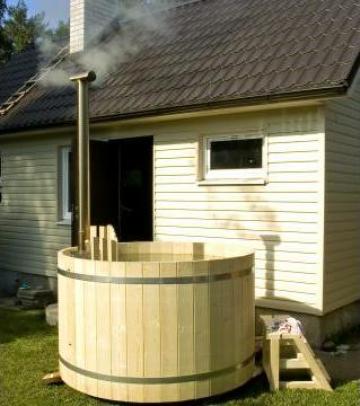 Ciubar din lemn - Hot Tub din lemn