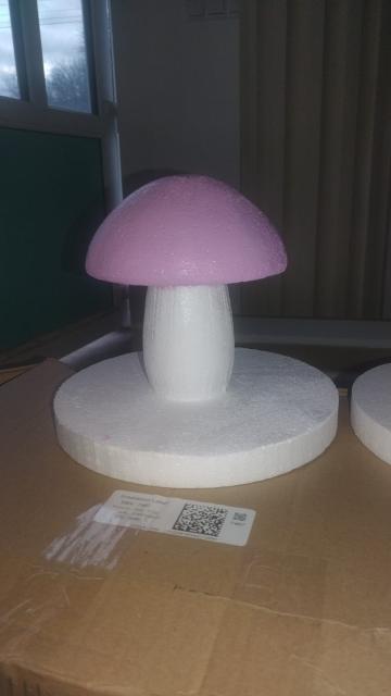 Ciuperca decor 3D