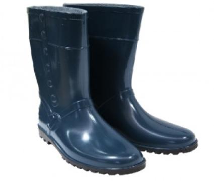 Cizme din PVC albastre dama C10 39