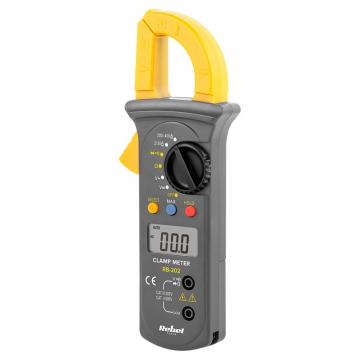 Clampmetru Rebel RB-202, 400A husa textila, 2 baterii AAA