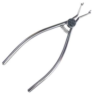 Cleste cu arc pentru instalarea penelor interdentare