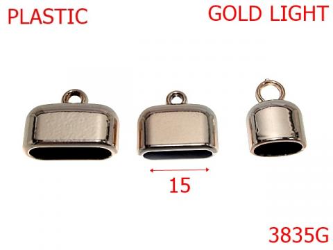 Clopotei poseta 15 mm gold light 15B4 1C7 3835G