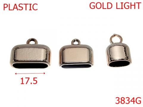 Clopotei poseta 17.5 mm gold light 15B3 1C7 3834G