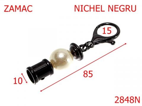 Clopotel 10 mm nichel negru 15A7 15A7 5A6 2848N