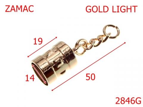 Clopotel 14 mm gold light 15B3 4L8 2846G