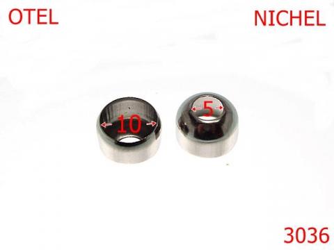 Clopotel 5x10 mm nichel 15A5 4E8/4D8 3036