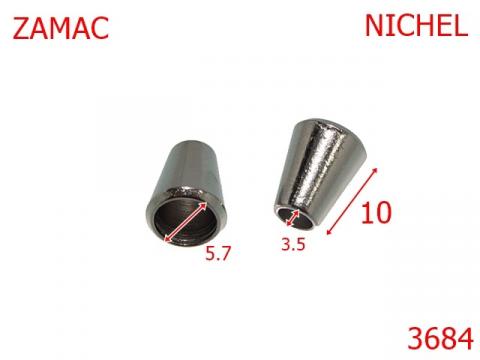Clopotel siret 5.7 mm nichel 15A3 7i5 3684