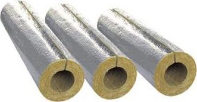 Cochilii din vata minerala bazaltica caserate/necaserate