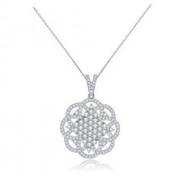 Colier cu cristale cubic zirconia Clemency