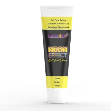 Colorant alimentar gel galben efect neon, 30g