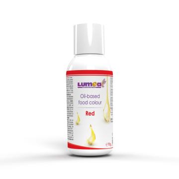 Colorant alimentar pe baza de ulei Rosu, 50g - Lumea