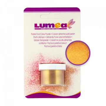 Colorant alimentar pudra de suprafata Auriu rosu, 4g - Lumea