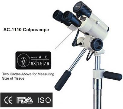 Colposcop AC-1110 Alltion cu un factor de marire de 9x