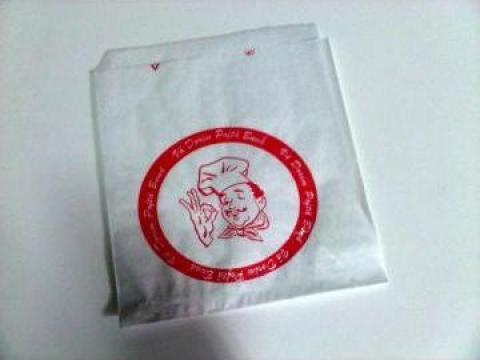 Coltar din hartie pentru hamburger 13 x 15 cm
