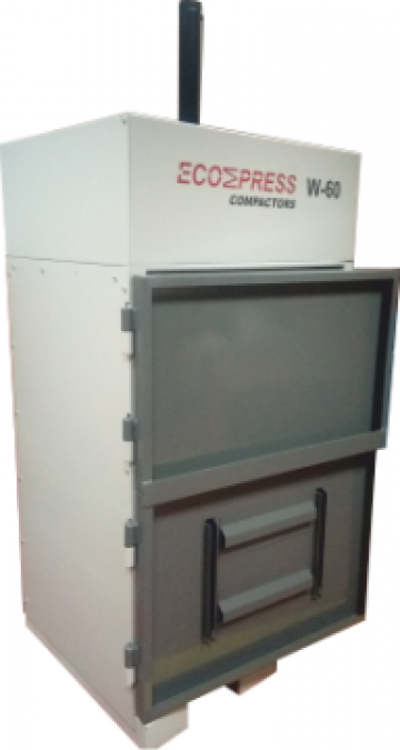 Compactoare verticale deseuri W-60