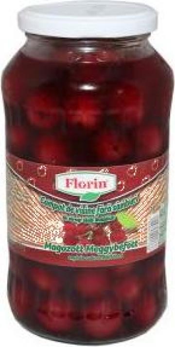 Compot de visine fara samburi Florin 720 ml