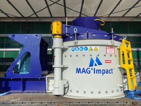 Concasor cu ax vertical Mag'Impact