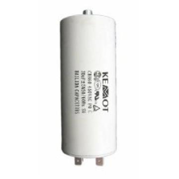 Condensator motor cu surub conector - 80UF / 450V
