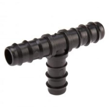 Conector teu pentru tub picurare 1001, 16mm