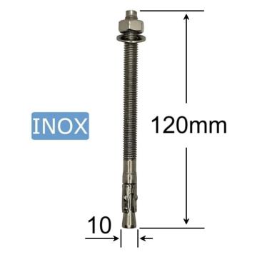 Conexpand ancora inox M10x120mm - 10buc/cutie