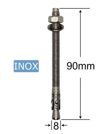 Conexpand ancora inox M8x90mm - 20 buc/cutie