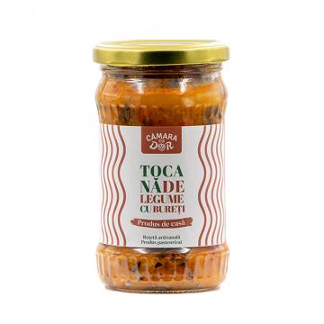 Conserva Tocana de legume cu bureti la borcan - 330g