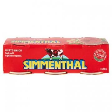 Conserva de carne de vita, Simmenthal, 3 x 90 g