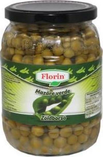 Conserva mazare verde 720ml Florin