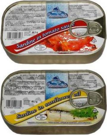 Conserva sardine 115gr Silvania