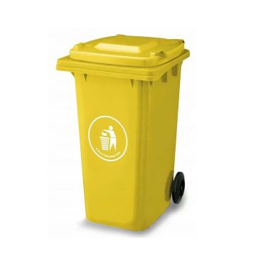 Container deseuri 120 litri galben