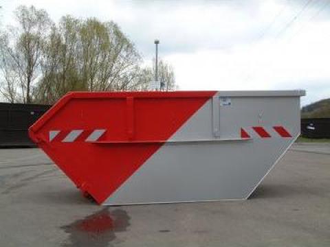 Container metalic fara capac