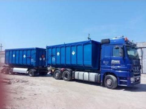 Container pentru deseuri periculoase (slam) 24mc Abroll