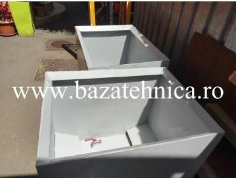 Container pentru span, pulberi metalice 600x800x h700 mm