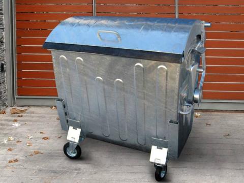 Container zincat 1100 l