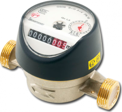 Contor de apa rece/calda BMeters GSD8-45 - DN 15, DN 20