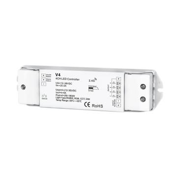 Controler LED RGB/RGBW 4CH 4*5A V4 tensiune constanta