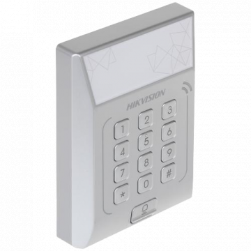 Controler stand-alone cu tastatura si cititor card Hikvision